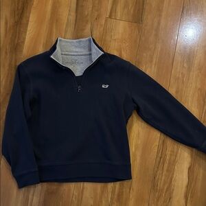 Vineyard Vines kids Dark Blue Zip-Up Sweater